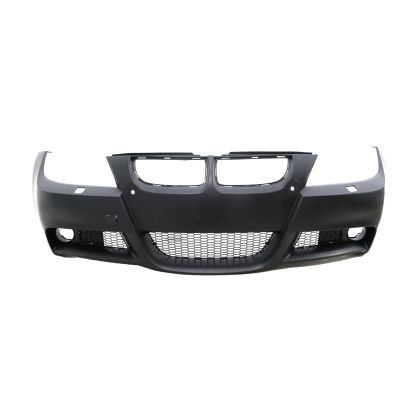 Предна Броня за BMW E90 седан и комби (2005-2008) - M-Tech с отвори за пръскалки