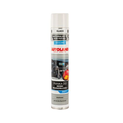 Аерозолен почистващ препарат за табло MAT с аромат BLACK 750ml