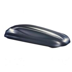 Автобокс Junior Altro 185x80x41cm с 70 mm крепежи, с двустранно отваряне с ключ, 460 литра - тъмносив гланц