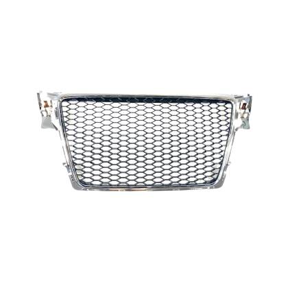 Решетка без емблема за Audi A4 B8 (2008-2011) - RS Look с хром рамка