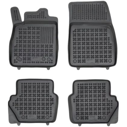 Гумени стелки за FORD Fiesta VII (2017-2023) / FORD Ecosport II (2012-2018) / FORD Puma / Hybrid (2019+) - тип леген