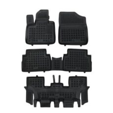 Гумени стелки за Hyundai Santa Fe Hybrid version 7 passenger, 4x4 (2020+) - тип леген