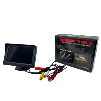 Цветен LCD дисплей 4,5" за камера за задно виждане