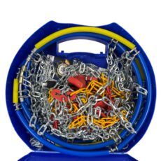 Метални вериги за сняг 12mm. кръстосана плетка - размер 80 за 13", 14", 15" , 16&apos;&apos; - 2бр.