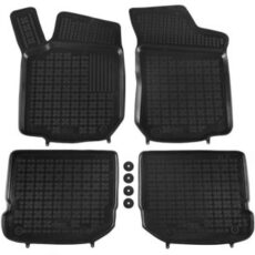 Гумени стелки за Golf 4 / VW Bora / Beetle / Jetta / Skoda Octavia 1 (1997-2010) / Seat Leon / Seat Toledo (1999-2005) - тип леген
