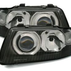 Кристални фарове за Audi A3 (2000-2003) - черни