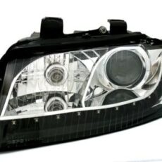 Кристални фарове за Audi A4 Dayline (2001-2004) - черни