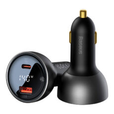 Зарядно за кола Baseus Superme, USB, USB-C, 140W