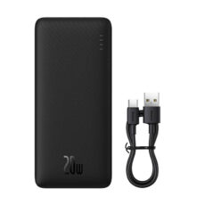 Преносима батерия BASEUS  20000 mAh, 20W, USB-A, USB-C Airpow /черен/