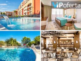 ВИП Оферта за Ultra All Inclusive пакет + вътрешен и външен басейн, анимация и собствен плаж от Хотел Феста Виа Понтика, Поморие