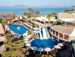 Оферта 06.06 почивка в хотел GOLDEN BEACH BODRUM 4*, Бодрум, Турция! Автобусен транспорт + 7 нощувки за ДВАМА на база All Inclusive. Дете до 12.99г. БЕЗПЛАТНО!