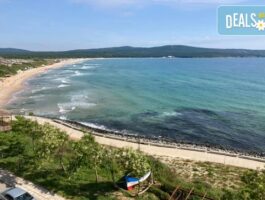 Мега Оферта 12.07.-30.09., х-л Пловдив 2*, Приморско! На първа линия, нощувка, закуска, вечеря, басейн