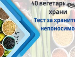 Специална оферта за За вашето здраве! Изследване за вегетарианци за непоносимост към 40 вида храни, от СМДЛ Кандиларов