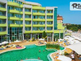 Специална оферта за Промо цена за почивка в Несебър на първа линия до 12 Юни! Ultra All Inclusive нощувка + басейни, шезлонг и чадър на плажа, от МПМ Хотел Арсена 4*