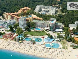 Специална оферта за Почивка в Златни пясъци от 14 до 27 Юни и от 2 до 10 Септември на ТОП цена! All Inclusive нощувка + басейн и Безплатно за дете до 12 г., от обновения Парк-хотел Голдън Бийч 4*