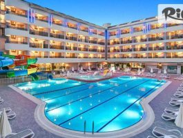 Специална оферта за Лятна Самолетна почивка в Алания! 7 All Inclusive нощувки + открит басейн и водни пързалки в Avena Resort and SPA 4*, с полет от София