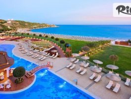 Специална оферта за Самолетна почивка сред златистите плажове на Сиде! 7 All Inclusive нощувки в Elysium Elite Hotel 4* + чадъри и шезлонги на плажа, с полет от София