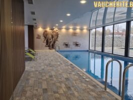 Ваучер оферта за Закуска + ВЪТРЕШЕН МИНЕРАЛЕН БАСЕЙН, сауна, парна баня, паркинг и интернет от хотел Хелоу Хисар, Хисаря