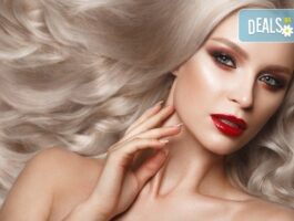 Мега Оферта Боядисване на корени с Kezy, измиване, подстригване и сешоар, Студио Вая