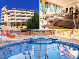 Оферта All Inclusive нощувка за ДВАМА + басейн и дете до 12г. БЕЗПЛАТНО от хотел Аврора, Константин и Елена