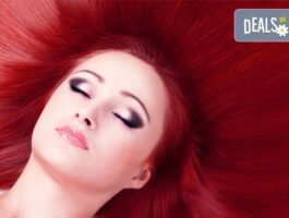 Мега Оферта Боядисване с боя на клиента + подстригване, терапия в Салон за красота Персона