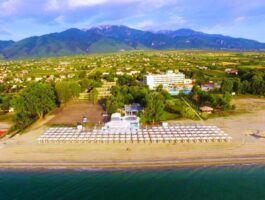 Оферта На първа линия в хотел Olympian Bay 4*, Лептокария, Гърция! All Inclusive нощувка за ДВАМА + басейни