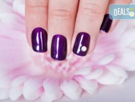 Мега Оферта Маникюр с гел лак Black Bottle, CND, 2 декорации и вкл. сваляне в Art beauty studio S&D