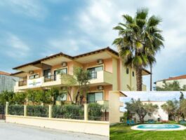 Оферта На 250м. от плажа в Lemon Garden Villa, Пефкохори, Гърция! Нощувка за ДВАМА със закуска + паркинг. Дете до 12г. БЕЗПЛАТНО!