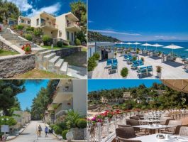 Оферта На първа линия в Tosca Beach Hotel****, Кавала, Гърция! Нощувка за ДВАМА на база Ultra All Inclusive + чадър и шезлонг на плажа