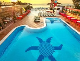 Оферта На първа линия в Aleria Belport Beach Hotel 4*, Кемер, Турция. Чартърен полет от София + 7 нощувки за ДВАМА на база All Inclusive