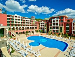 Оферта Нощувка на човек на база All Inclusive + басейн от хотел Свети Георги Палас, Свети Влас! Дете до 11.99г. - БЕЗПЛАТНО!!!