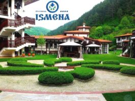 Оферта Нощувка на човек в апартамент в хотелска част със закуска и вечеря + външни термални топила и вътрешен басейн + СПА и Терма зона от хотел Исмена****, Девин