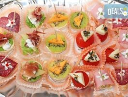 Мега Оферта 140 бр. хапки и бонус 50% отстъпка от сладките вкуснотийки, Мечо Фууд Кетъринг