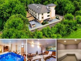 Оферта Почивка край Крушунските водопади! Нощувка на човек със закуска + релакс зона от хотел Катлея, с. Крушуна, до Ловеч