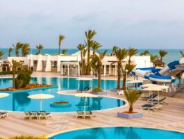 Оферта На първа линия в EL MOURADI DJERBA MENZEL 4*, о-в Джерба, Тунис. Чартърен полет от София + 7 нощувки за ДВАМА на база All Inclusive!