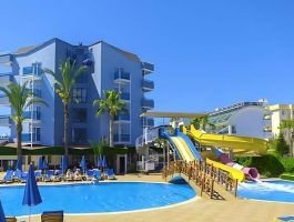 Оферта На 150 м. от плажа в CARETTA RELAX HOTEL 4*, Алания, Турция. Чартърен полет от София + 7 нощувки за ДВАМА на база All Inclusive