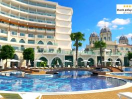 Оферта Почивка в OZ HOTELS SUI 5*, Алания, Турция! Транспорт + 7 нощувки за ДВАМА на база All inclusive. Дете до 9.99 безплатно.