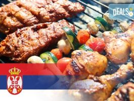 Мега Оферта Фестивал на сръбската скара в Лесковац: 1 нощ., закуска, вечеря, жива музика, транспорт