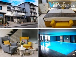 ВИП Оферта за Еднодневен пакет със закуска, закуска и вечеря или All Inclusive + басейн и три вида сауни в Бутик Хотел Ривърсайд 4*, Банско