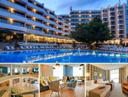 Оферта Септември в Златни пясъци! Нощувка на човек на база All Inclusive + частен плаж с включен чадър и шезлонг от хотел Мирабел****. Дете до 11.99г - безплатно!