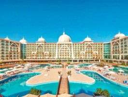 Оферта Ultra Аll Inclusive почивка в Alan Xafira Deluxe Resort & Spa 5*, Алания, Турция! Автобусен транспорт + 7 нощувки на човек + басейни, аквапарк и СПА. Дете до 12.99г. БЕЗПЛАТНО!