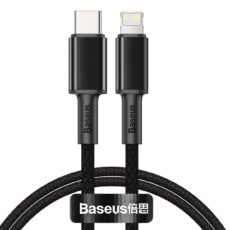 USB кабел Baseus High Density Braided, Type-C към Lightning, PD, 20W, 1m