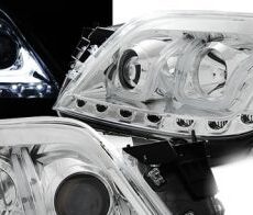 Кристални Фарове за Toyota Land Cruiser 150 (2009+) - хром