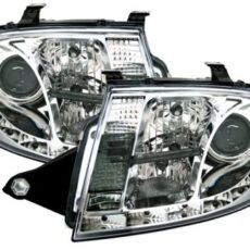 Кристални фарове за Audi TT (1998-2005) - хром