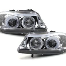 Кристални фарове  Angel Eyes BMW E90  (05+) - хром