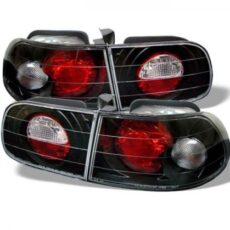 Кристални стопове - HONDA CIVIC (92-95) черни (3D)