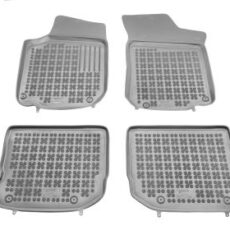 Гумени стелки за Golf 4 / Bora / Beetle / Jetta / Skoda Octavia 1 (1997-2010) / Seat Leon (1999-2005) / Seat Toledo (1999-2004) - тип леген сиви