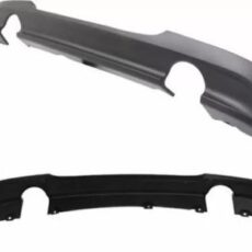Дифузьор за задна броня BMW E90 (2005-2012) - M-Tech - двоен за двоен накрайник