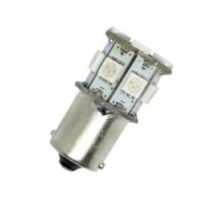 Диодна крушка тип BA15S с 13 SMD диода двойна светлина Червен