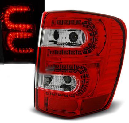 Диодни стопове за Jeep Grand Cherokee (1999-2005) - хром